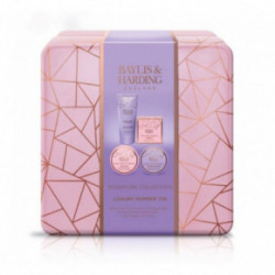 Baylis & Harding Jojoba, Vanilla & Almond Oil Luxury Pamper Tin Gift Set Dāvanu komplekts