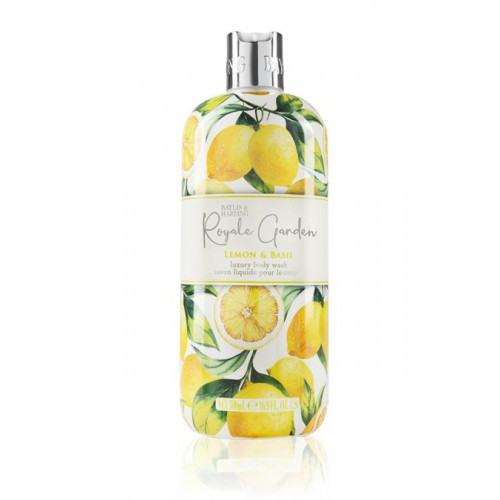 Baylis & Harding Luxury Body Wash Lemon & Basil Luksusa ķermeņa mazgāšanas līdzeklis 500ml