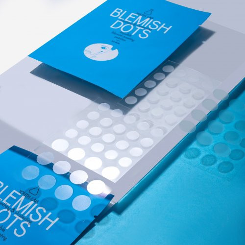 Youth Lab. Blemish Dots Invisible Blemish Treating Patches Plāksteri pret pinnēm 32 gab