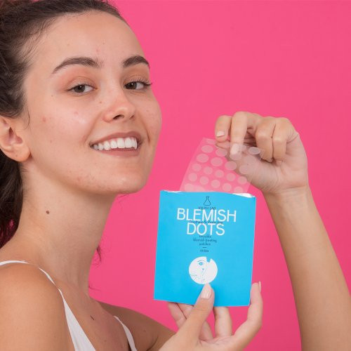 Youth Lab. Blemish Dots Invisible Blemish Treating Patches Plāksteri pret pinnēm 32 gab