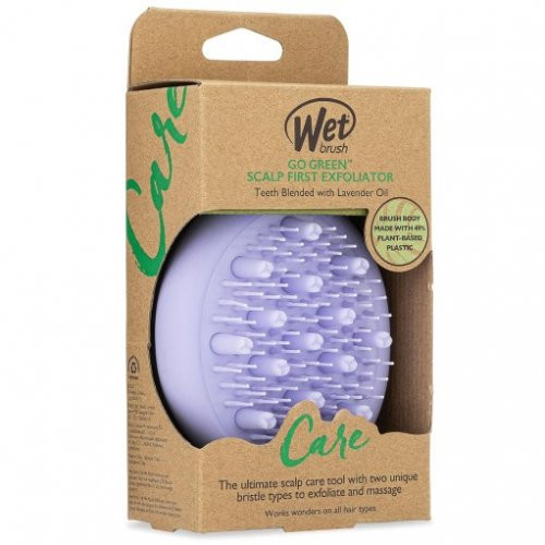 WetBrush Go Green Scalp First Exfoliator Galvas ādas eksfoliators - masētājs 1gab.