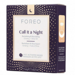 Foreo Call It A Night Mask Barojoša un atdzīvinoša nakts sejas maska 7gab