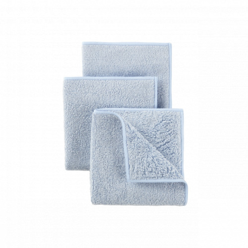 Norwex Lyocell Microfiber Plush Pack Liocela mikrošķiedras plīša mazie dvielīši sejai un ķermenim 3 vienetai