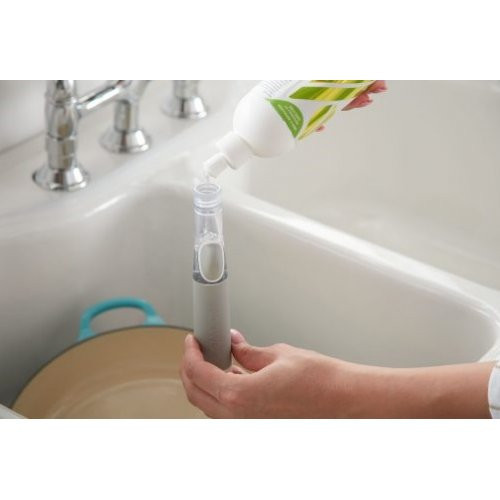 Norwex Soap-Dispensing Kitchen Scrub Brush Trauku mazgāšanas birste ar dozatoru 1gab.