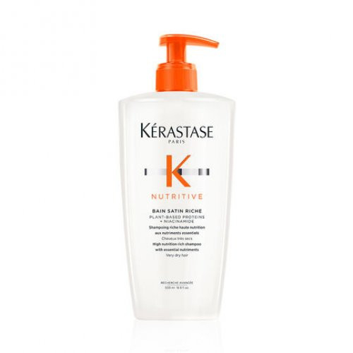 Kérastase Nutritive Bain Satin Riche Shampoo Šampūns īpaši sausiem matiem 250ml