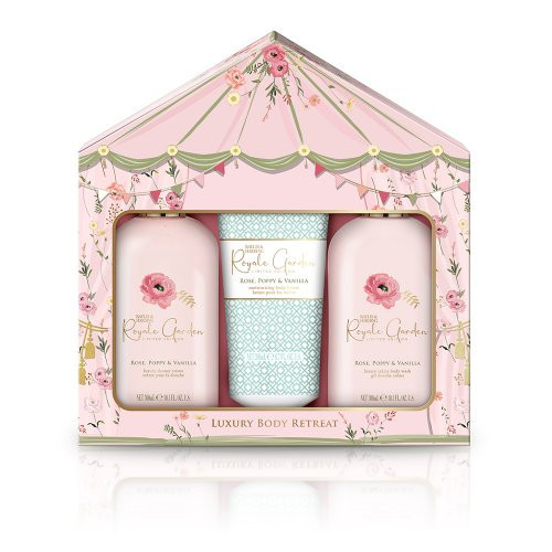 Baylis & Harding Luxury Bathing Trio Set Grezns, svētku mazgāšanas komplekts