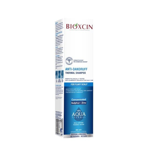 Bioxcin Dermagen Aqua Thermal Anti-Dandruff Thermal Shampoo Pretblaugznu šampūns 300ml