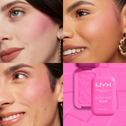 NYX Professional Makeup Buttermelt Blush Vaigu sārtums 5g