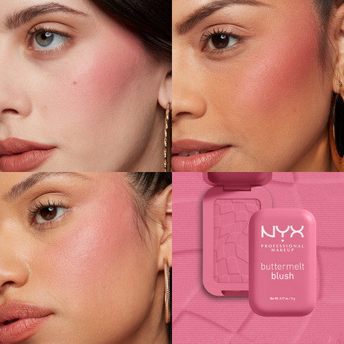 NYX Professional Makeup Buttermelt Blush Vaigu sārtums 5g