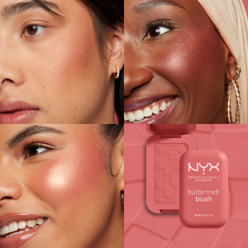 NYX Professional Makeup Buttermelt Blush Vaigu sārtums 5g