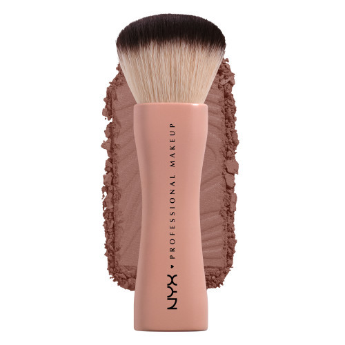 NYX Professional Makeup Buttermelt Bronzer Brush Bronzera ota 1gab.