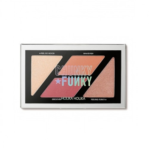 Holika Holika Chunky Funky So Funk Multi Blusher Palette Vaigu sartuma palete 1gab.