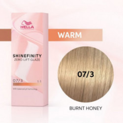 Wella Professionals Shinefinity Zero Lift Glaze Demi-Permanent Gela matu krāsa 60ml