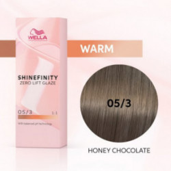 Wella Professionals Shinefinity Zero Lift Glaze Demi-Permanent Gela matu krāsa 60ml