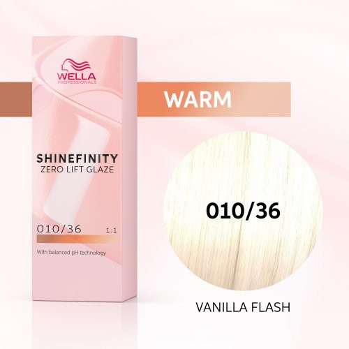 Wella Professionals Shinefinity Zero Lift Glaze Demi-Permanent Gela matu krāsa 60ml