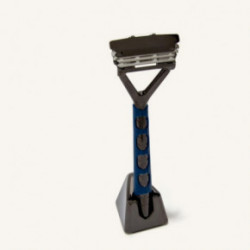 Leaf Shave The Leaf Grip Sleeve Silikona uzmava skuvekļa rokturim Dark Blue
