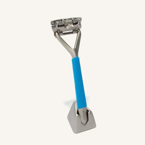 Leaf Shave The Leaf Grip Sleeve Silikona uzmava skuvekļa rokturim Dark Blue
