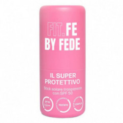 FIT.FE BY FEDE Transparent Sunscreen Stick SPF50 Zīmulīša formas saules aizsargkrēms 7g