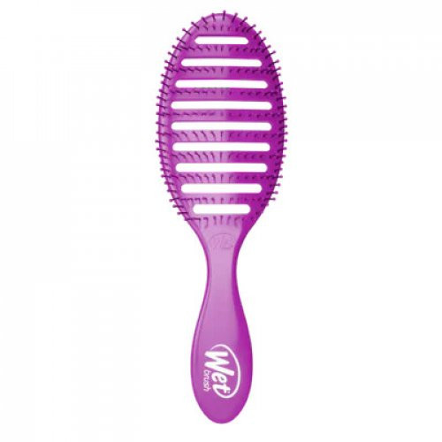 WetBrush Speed Dry Hairbrush Matu žāvēšanas suka Black
