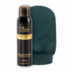 That'so Sun Makeup Glam Body Mousse Extra Dark Sun (DHA 8%) + Mitt Pašiedeguma putas + cimds