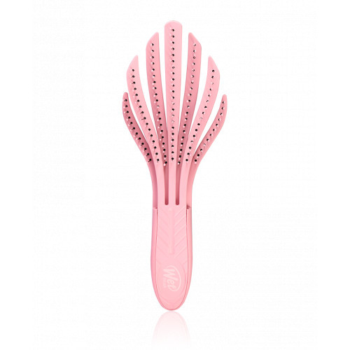 WetBrush Go Green Curl Detangling Brush Matu ķemme sprogainiem matiem Pink