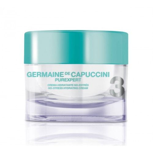Germaine de Capuccini Purexpert No Stress Hydrating Cream No Stress Hydrating Cream Mitrinošs pretstresa sejas krēms 50ml