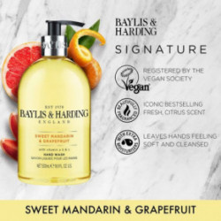 Baylis & Harding Sweet Mandarin & Grapefruit Hand Wash Ziepes rokām 500ml