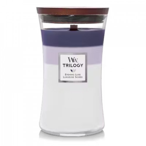 WoodWick Trilogy Evening Luxe Svece Medium