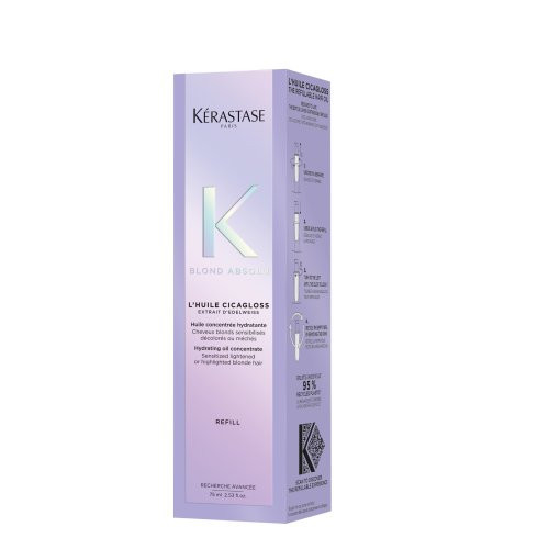 Kérastase Blond Absolu L'Huile Cicagloss Refillable Hair Oil Intensīvi gaišus matus stiprinoša eļļa 75ml