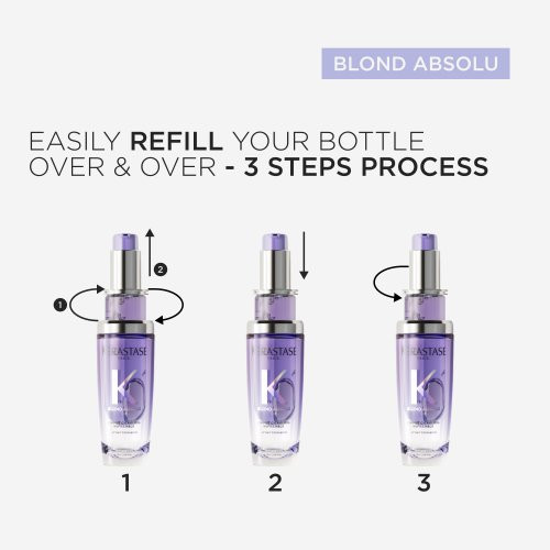 Kérastase Blond Absolu L'Huile Cicagloss Refillable Hair Oil Matu eļļa gaišiem matiem 75ml