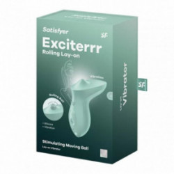 Satisfyer Exciterrr Rolling Lay-On Vibrato Klitora stimulators Mint