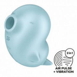Satisfyer Sassy Seal Double Air Pulse Vibrator Klitora stimulators 1gab.