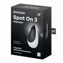 Satisfyer Spot On 3 Lay-On Vibrator Klitora stimulators Black