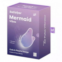 Satisfyer Mermaid Vibes Double Air Pulse Vibrator Klitora stimulators Pink