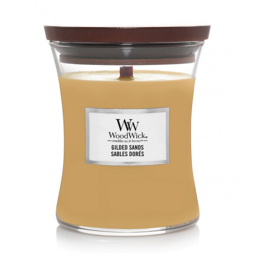 WoodWick Gilded Sands Candle Mājas svece Heartwick