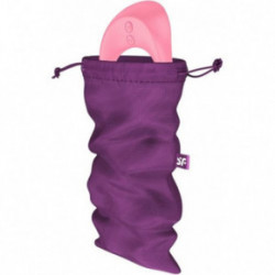 Satisfyer Treasure Bag Purple Seksa rotaļlietu uzglabāšanas maisiņš M