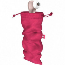 Satisfyer Treasure Bag Pink Seksa rotaļlietu uzglabāšanas maisiņš M