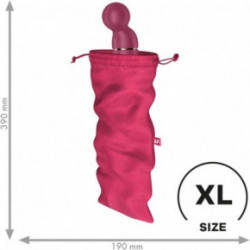 Satisfyer Treasure Bag Pink Seksa rotaļlietu uzglabāšanas maisiņš M
