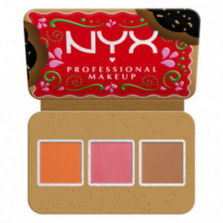 NYX Professional Makeup Buttermelt Face Palette Sejas Palete, vaigu sārtums un bronzeris Light-Medium