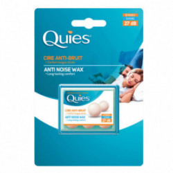 Quies Protective Airplugs Made Of Cotton And Wax Aizsargājoši ausu aizbāžņi no vaska un kokvilnas 3 Paires