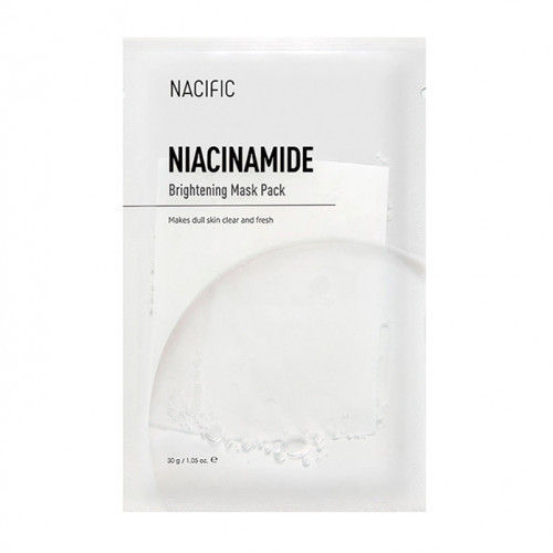 NACIFIC Niacinamide Brightening Mask Lokšņu maska nogurušai ādai 30g