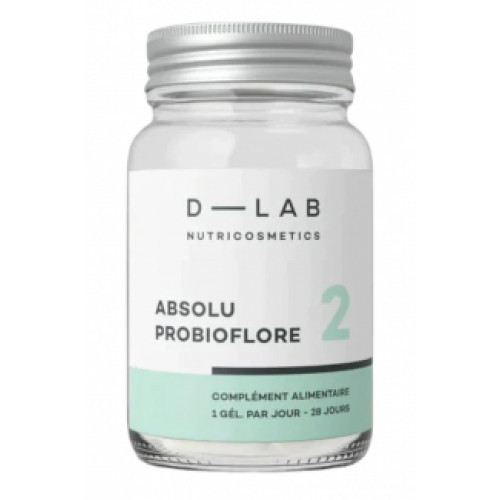 D-LAB Nutricosmetics Absolu Probioflore (Pure Probiotima) Uztura Bagātinātājs 1 Mēnesim