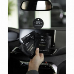 Aromatic 89 Hanging Paper Air Freshener Piekaramais papīra gaisa atsvaidzinātājs Black Grapes