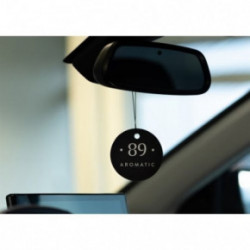 Aromatic 89 Hanging Paper Air Freshener Piekaramais papīra gaisa atsvaidzinātājs Black Grapes