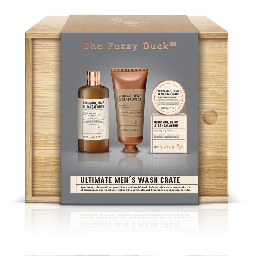 Baylis & Harding The Fuzzy Duck Men's Ultimate Wash Crate Gift Set Davanu komplekts vīriešiem