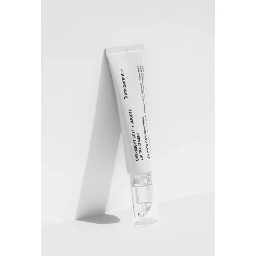 Transparent Lab Overnight Soft + Smooth Lip Treatment Nakts maska sausām lūpām 15 ml