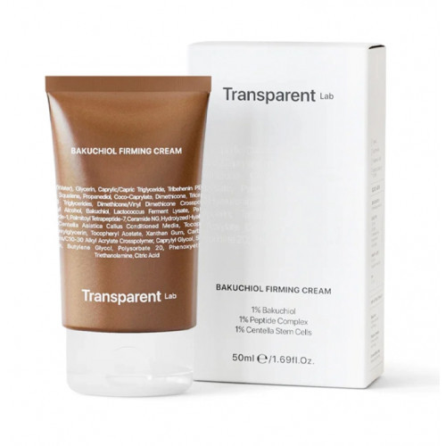 Transparent Lab Bakuchiol Firming Cream Nostiprinošs sejas krēms 50ml