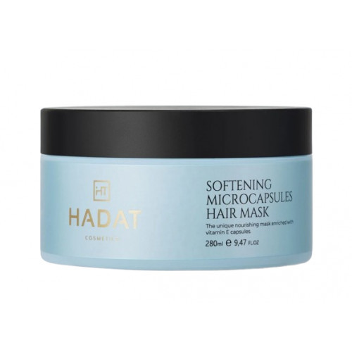 Hadat Cosmetics Softening Microcapsule Hair Mask Glotninanti, mitrinoša matu maska 280ml