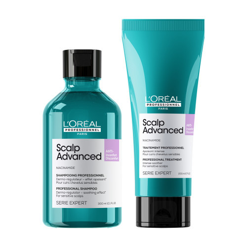 L'Oréal Professionnel Glacial Utopia Anti - Discomfort DUO Nomierinošs galvas ādu komplekts