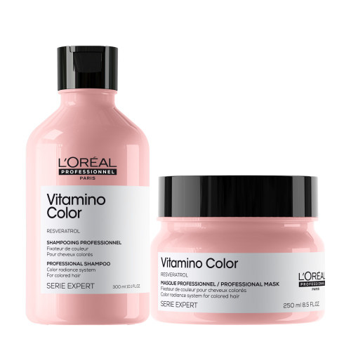 L'Oréal Professionnel Glacial Utopia Vitamino Color DUO Matu kopšanas komplekts krāsotiem matiem